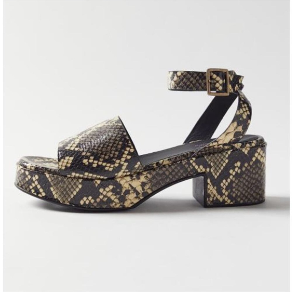 Seychelles Calming Influence Python Sandal Sz 7.5… - image 2